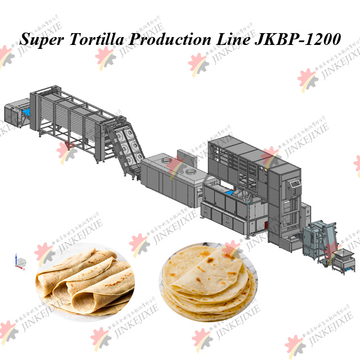 JKBP-1200 4000-20000 pz/h 6-12 pollici Macchina automatica per la linea di produzione di tortilla eccellente